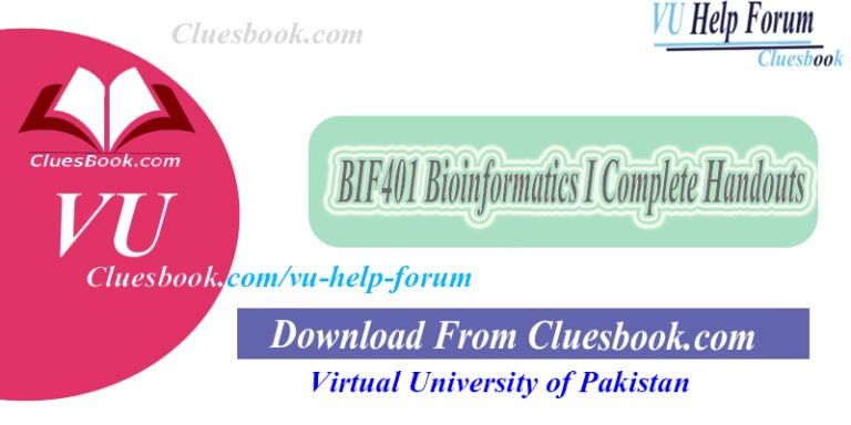 BS Zoology Complete handouts