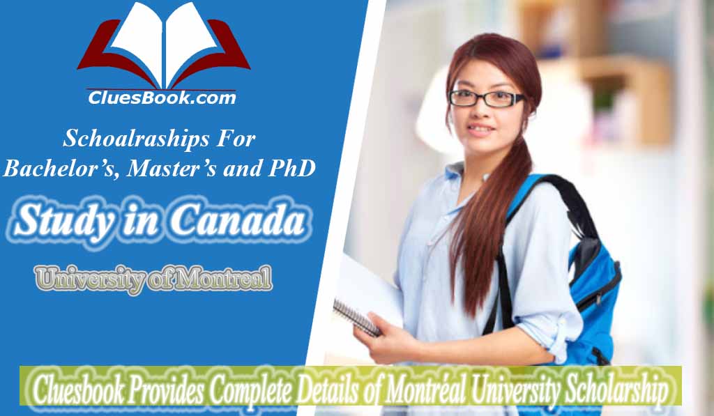 Montréal University Scholarships in Canada 2022 Partial Funded
