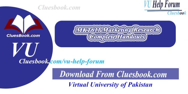 MKT611 Marketing Research Complete Handouts