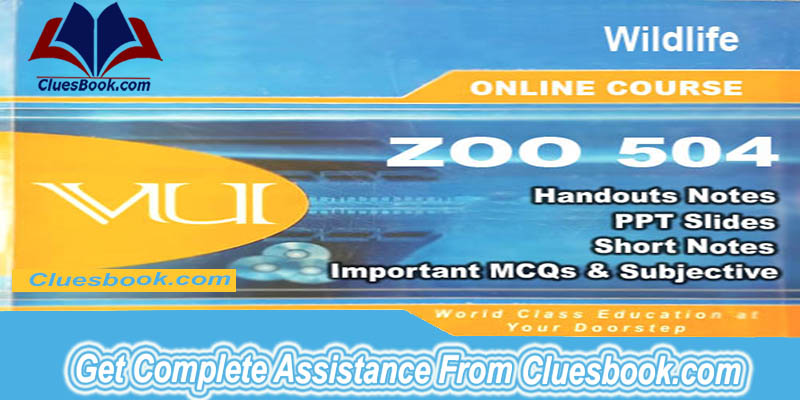 ZOO504 Wildlife Complete Handouts