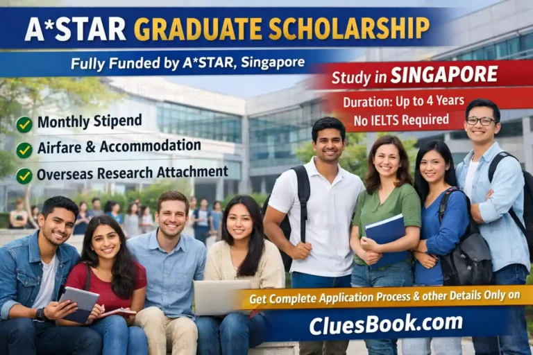 A STAR Graduate Scholarship for PhD in Singapore