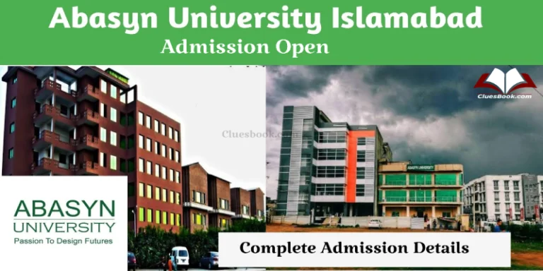 Abasyn University Islamabad Admission Open 14th July 2024 2 Abasyn University Islamabad Admissions Open