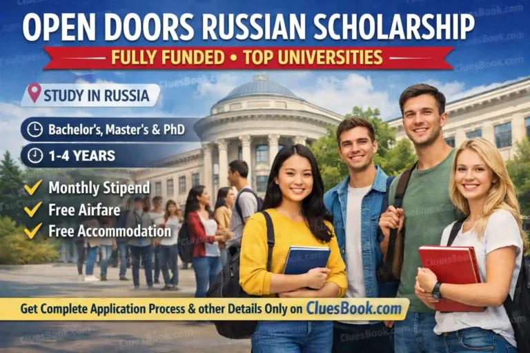Apply Online for Open Doors Russian Scholarship Project