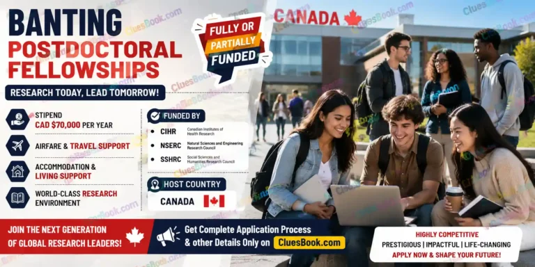 Banting Postdoctoral Fellowships in Canada