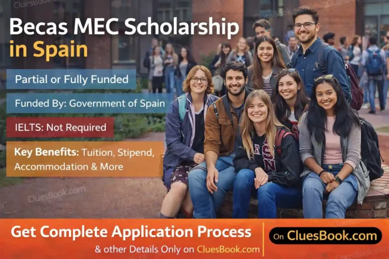 Becas MEC Scholarship in Spain