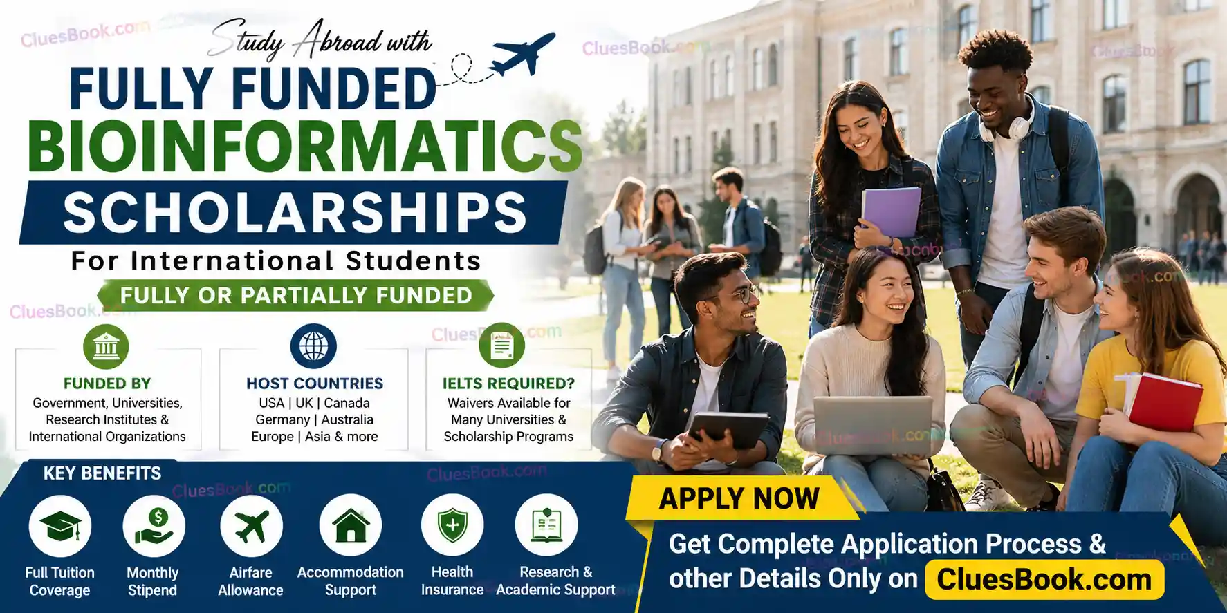 Bioinformatics Scholarships For International Students
