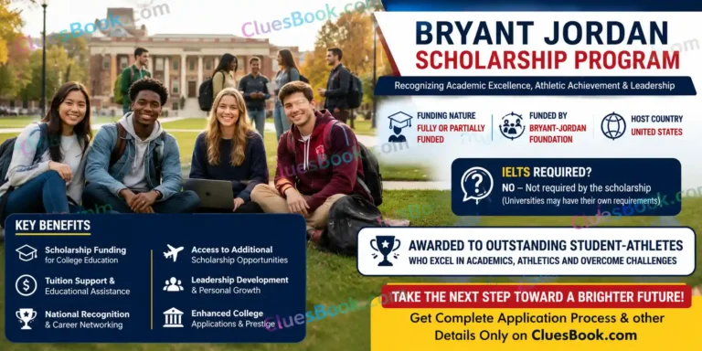 Bryant Jordan Scholarship Program in USA