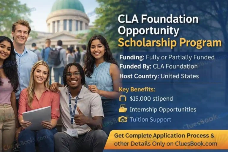 CLA Foundation Opportunity Scholarship Program in USA