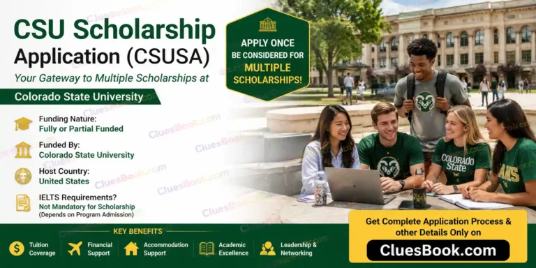CSU Scholarship Application (CSUSA) in USA