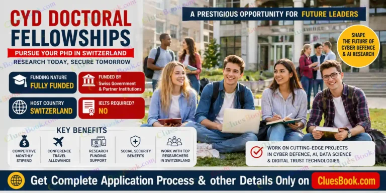 CYD Fellowships for PhD in Switzerland