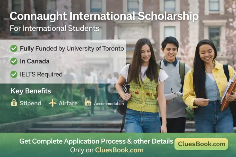 Connaught International Scholarship in Canada