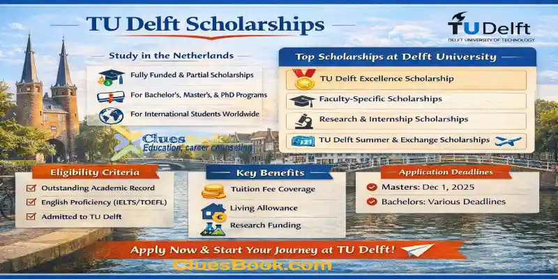 Delft University of Technology Scholarships in Netherlands