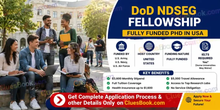 DoD NDSEG Fellowship in USA