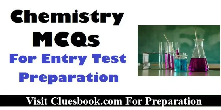 Download 10th Class Chemistry MCQs PDF