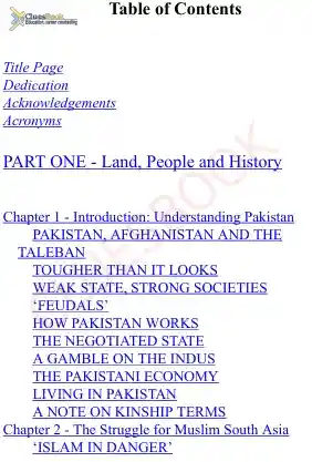 Download Pakistan Affairs CSS Books PDF