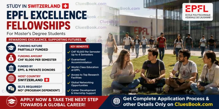 EPFL Excellence Fellowships in Switzerland
