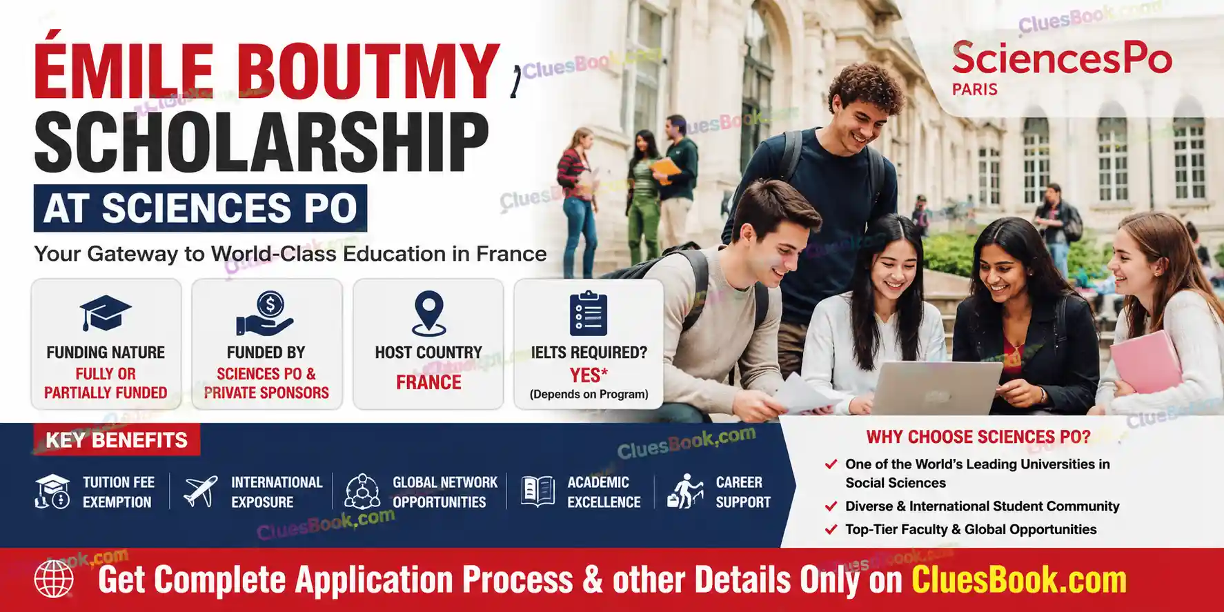 Emile Boutmy Scholarship at Sciences Po France for International Students 2026 1 Emile Boutmy Scholarship at Sciences Po France for International Students