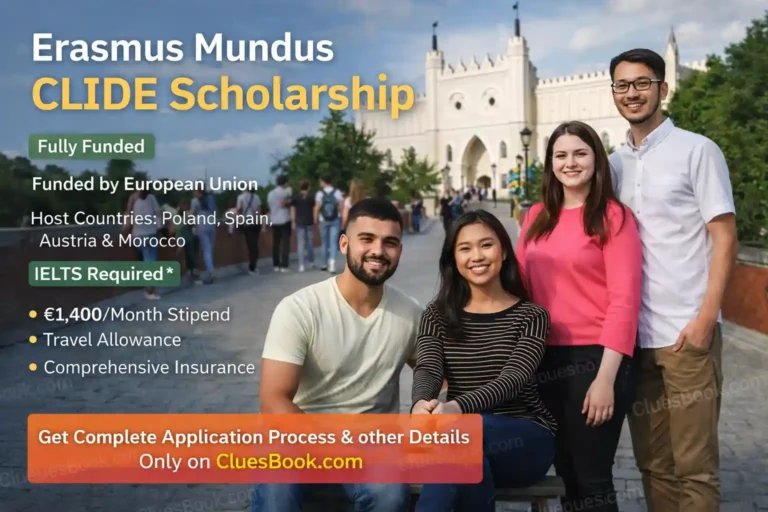 Erasmus Mundus CLIDE Scholarship