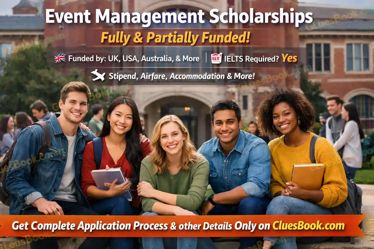 Event Management Scholarships For International Students
