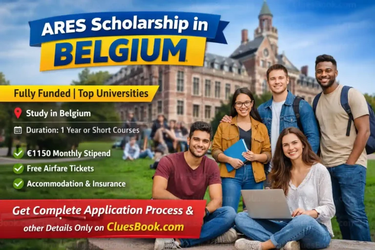 Fully Funded ARES Scholarship in Belgium For International Students (Study in Belgium)