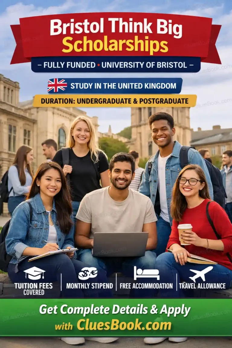 Fully Funded Bristol Think Big Scholarships In UK