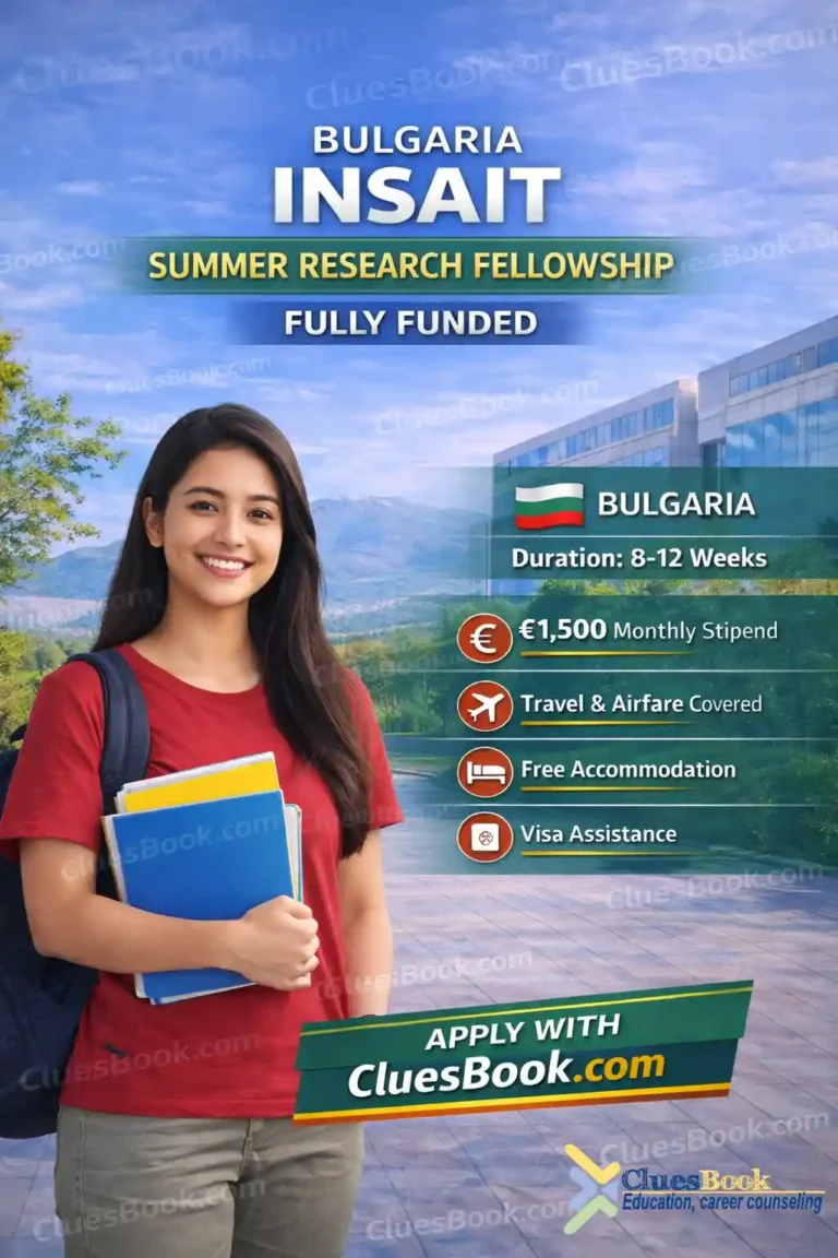 Fully Funded Bulgaria INSAIT Summer Fellowship