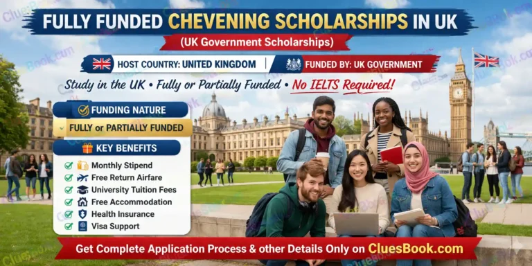 Fully Funded Chevening Scholarships in UK