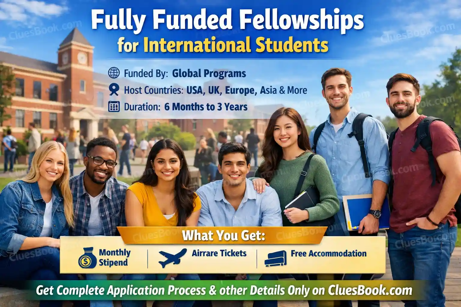 Fully Funded Fellowships for International Students
