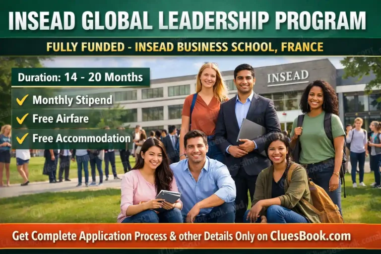 Fully Funded INSEAD Leadership Program for Global Students