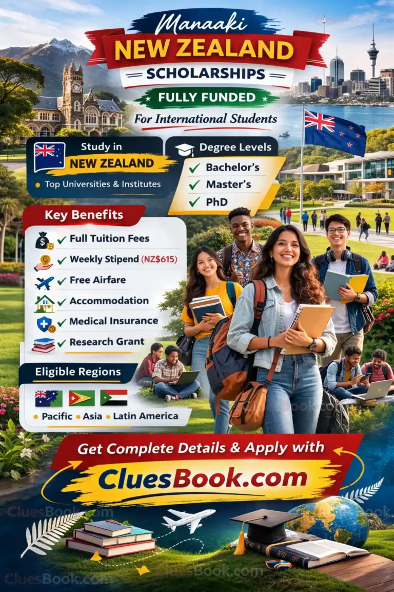 Fully Funded Manaaki New Zealand Scholarships For International Students