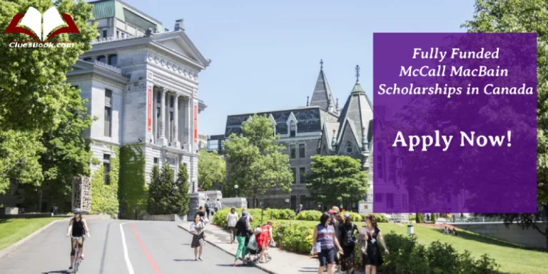 Fully Funded McCall MacBain Scholarships in Canada