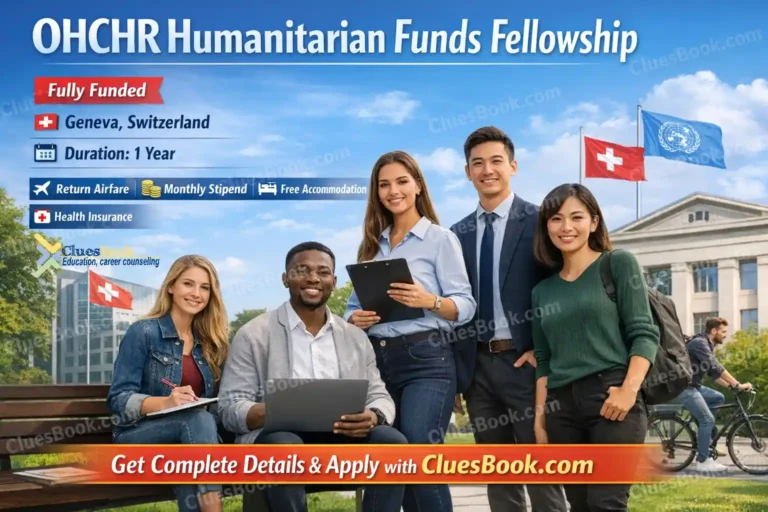 Fully Funded OHCHR Humanitarian Funds Fellowship in Switzerland