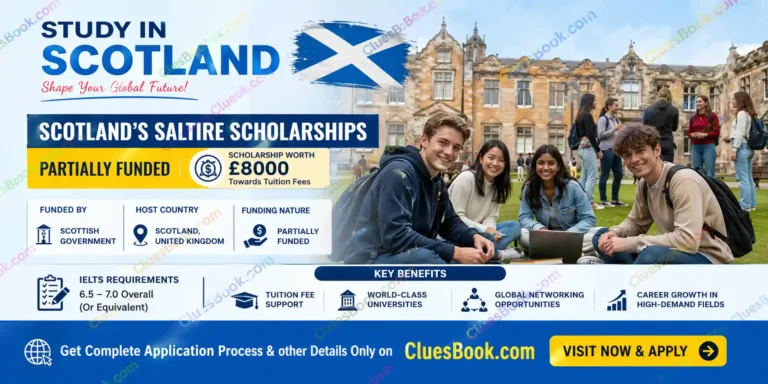 Fully Funded Scotland’s Saltire Scholarships Study in Scotland