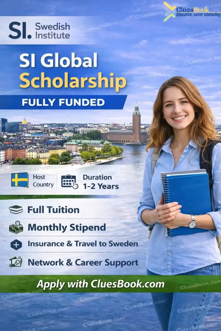 Fully Funded Swedish Institute SI Global Scholarship