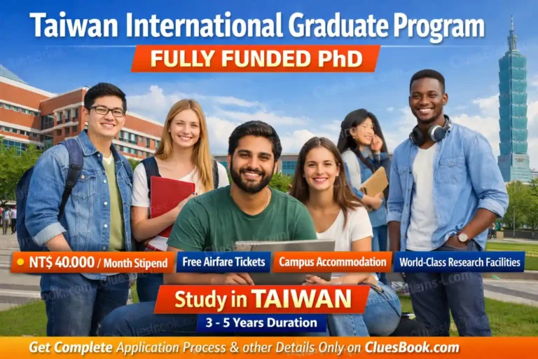 Fully Funded Taiwan International Graduate Program For International Students