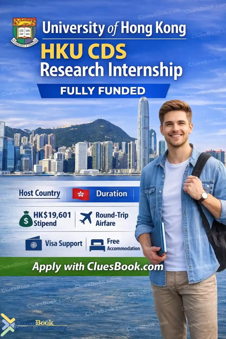 Fully Funded University of Hong Kong HKU CDS Internship