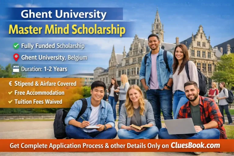 Ghent University Master Mind Scholarship In Belgium