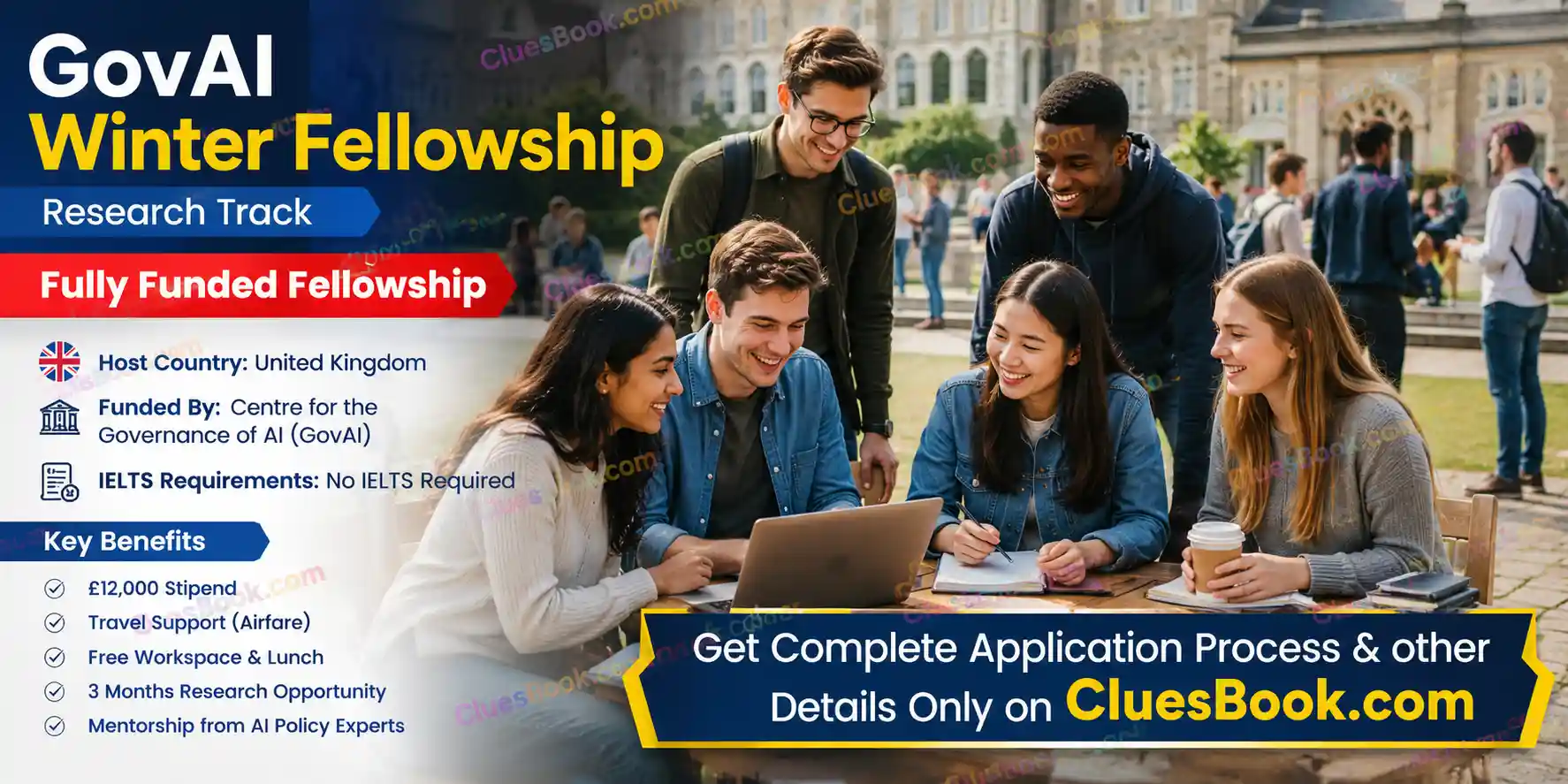 GovAI Winter Fellowship 2027 Research Track | Fully Funded 1 GovAI Winter Fellowship Research Track