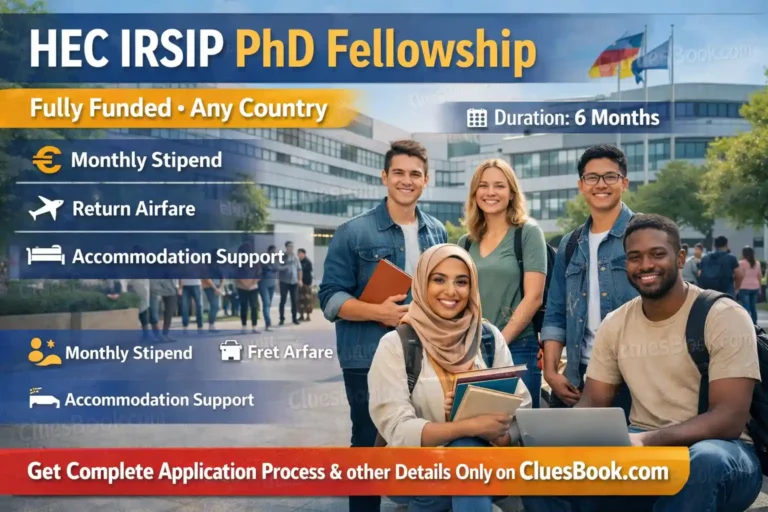 HEC IRSIP PhD Fellowship for International Research