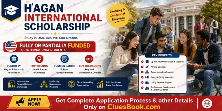 Hagan Scholarship Foundation for International Students in USA