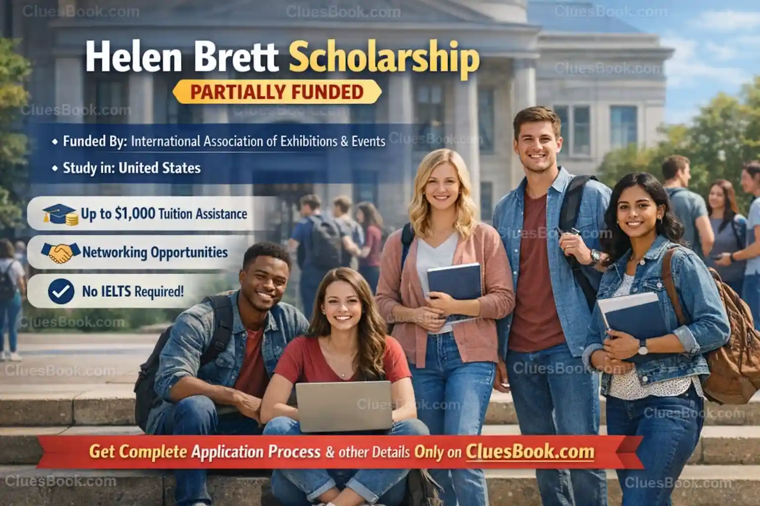 Partial Funded Helen Brett Scholarship in USA 2026 | Apply Now 1 Helen Brett Scholarship in USA