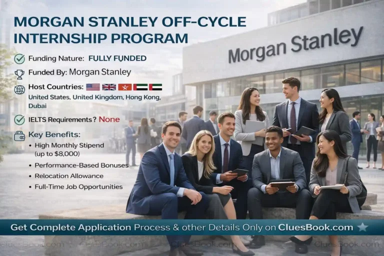 High Paying Morgan Stanley Off Cycle Internship