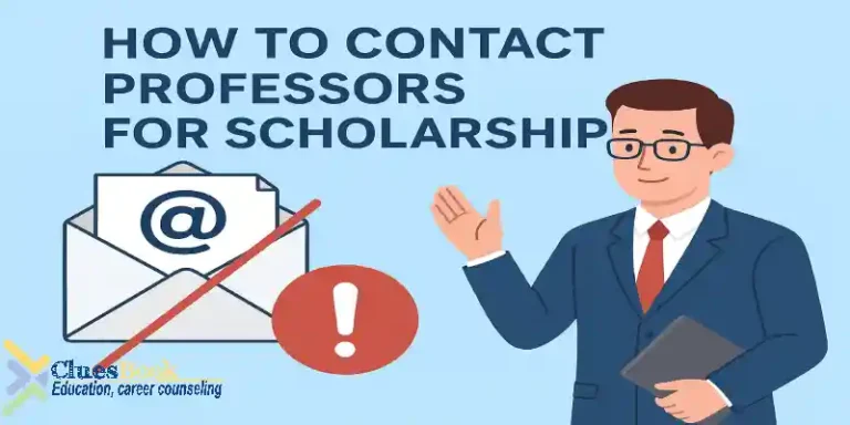 How to Contact Professors for Scholarships