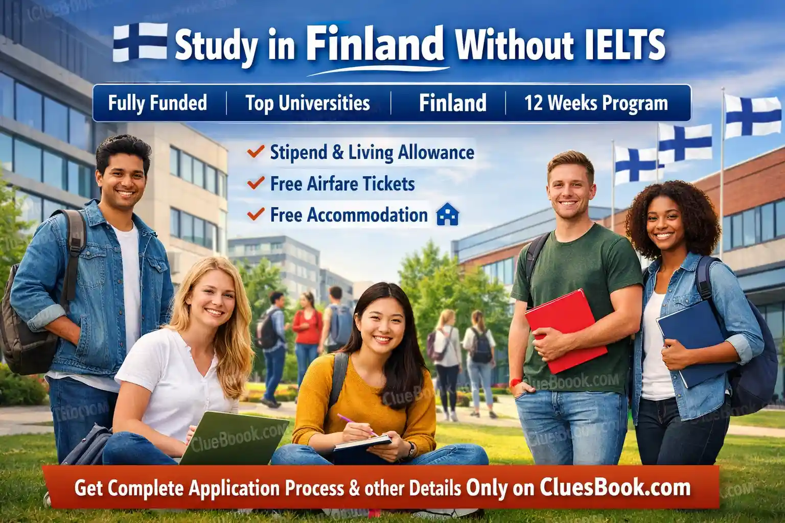 How to Study in Finland without IELTS