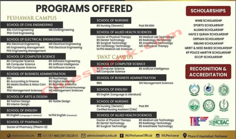 Iqra National University Admissions Open 2025 1 Iqra National University Admissions Open 2025