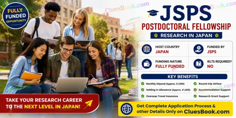 JSPS Postdoctoral Fellowship in Japan
