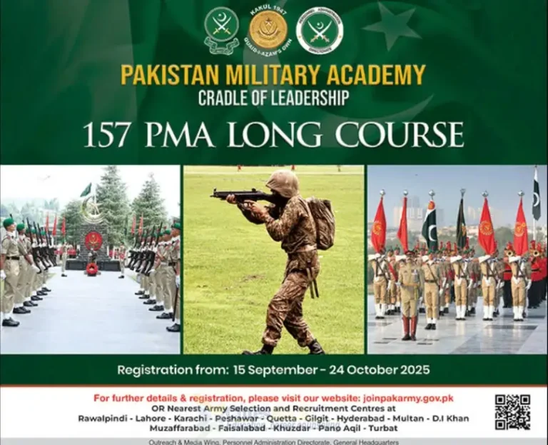 Join Pakistan Army 157 PMA Long Course 2025 2 Join Pakistan Army 157 PMA Long Course 2025