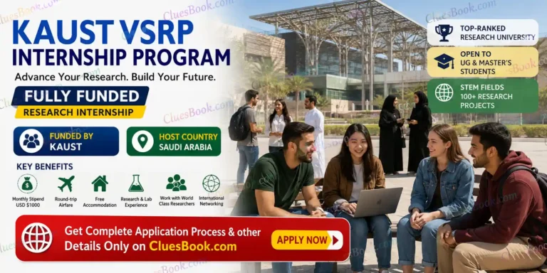 KAUST VSRP Internship Program in Saudi Arabia