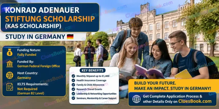Konrad Adenauer Stiftung Scholarship in Germany