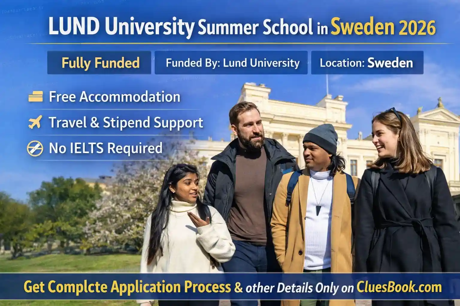 Fully Funded LUND University Summer School in Sweden 2026 |Â Apply Now 1 LUND University Summer School in Sweden
